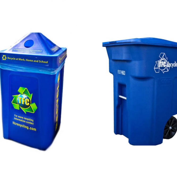 Event Services Recycling Bins from TFC